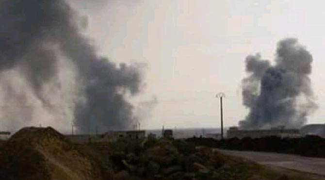 Türkiye Azez'deki YPG mevzilerini bombaladı