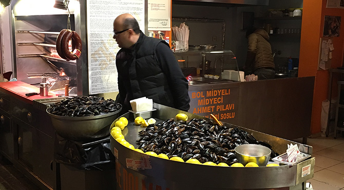 Midyeler servise hazır.