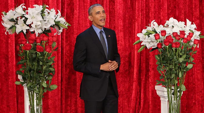 Barack Obama'dan eşi Michelle'e Sevgililer Günü mesajı