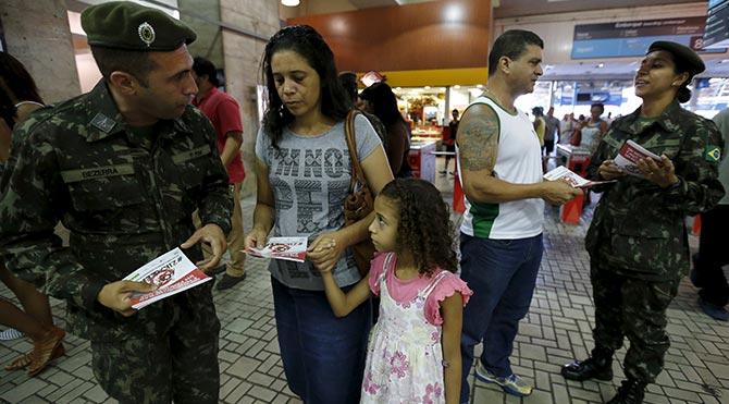 Tüm Brezilya ordusu Zika için seferber oldu