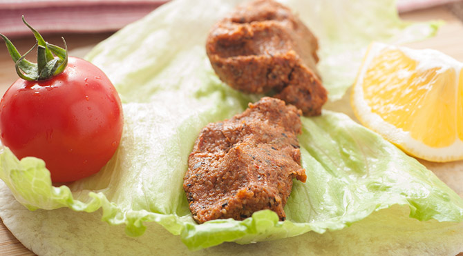 çiğköfte-marul