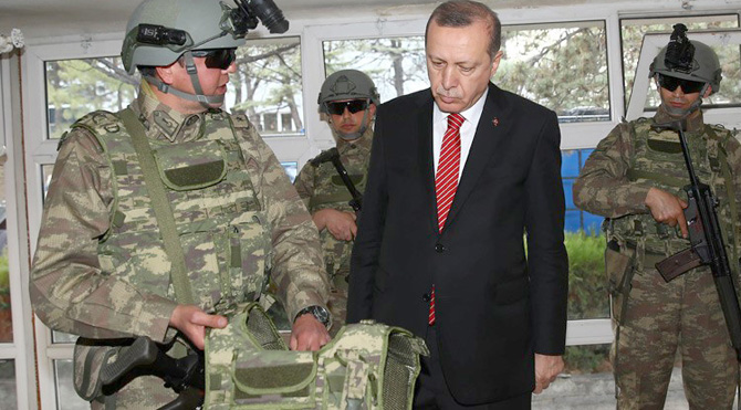 Cumhurbaşkanı Erdoğan JÖH ve PÖH'ü ziyaret etti