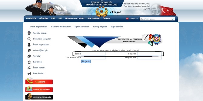 Trafik Cezası Sorgulama