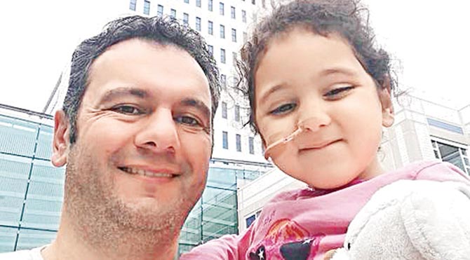 Bade’nin babası Muhammet Çakır, kampanyadan iyi haber bekliyor.