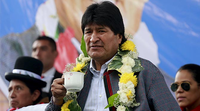 Bolivya'da dördüncü dönem devlet başkanlığına ret