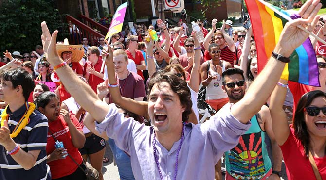 Kanada Başbakanı Trudeau, LGBT Onur Yürüyüşü’ne katılarak tarih yazacak