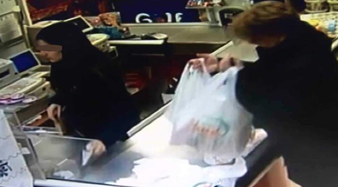 'Kasiyerim' yalanıyla 4 saat çalıştı, bin 800 lirayı alarak kayıplara karıştı