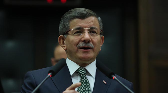 Davutoğlu'ndan, Meclis Başkanı'na Anayasa mektubu