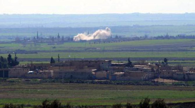 Obüsler IŞİD hedeflerini vuruyor