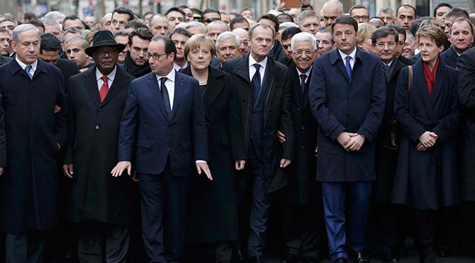 Paris saldırıları sonrası bir araya gelen dünya liderleri Ankara için nerede?