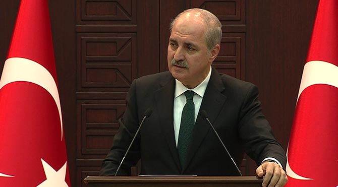 Numan Kurtulmuş'tan Ankara açıklaması