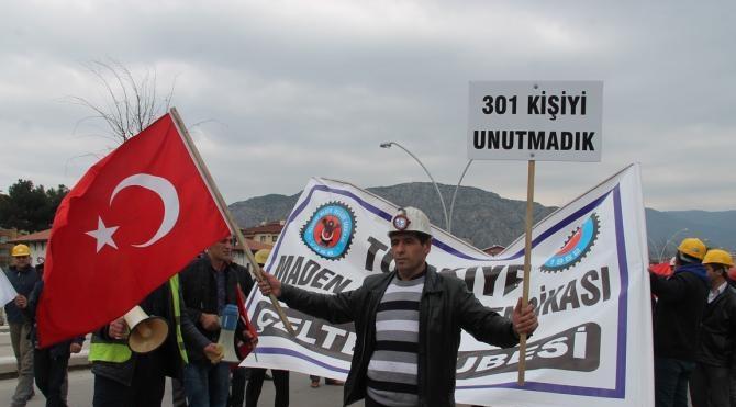 Amasya&#39;da maden işçilerinin kapatma kararına tepkileri sürüyor