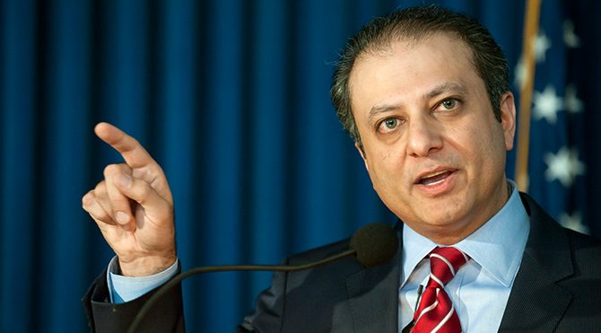 Zarrab'ı tutuklatan ABD'li başsavcı Bharara'dan önemli açıklamalar