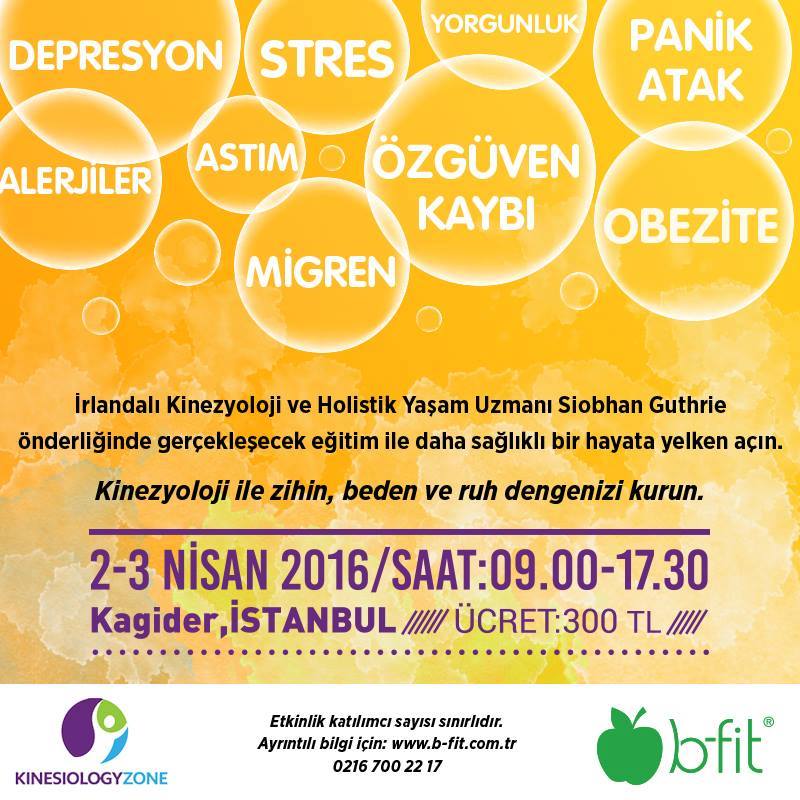 Kinezyoloji etkinliği Kinezyoloji etkinliği Foto: Bülten