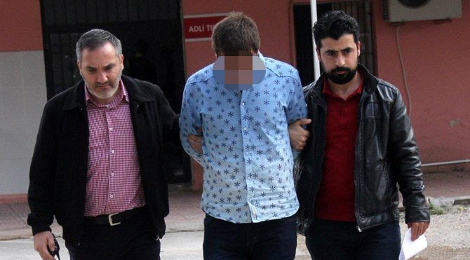 Hırsız uçacaktı polis yakaladı