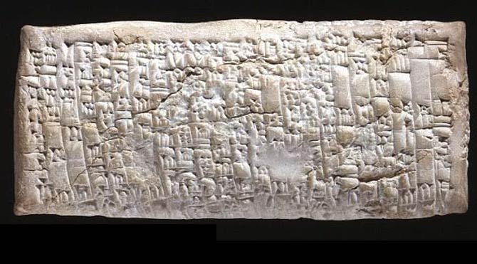 Antik Babil tabletindeki metin kafaları karıştırdı