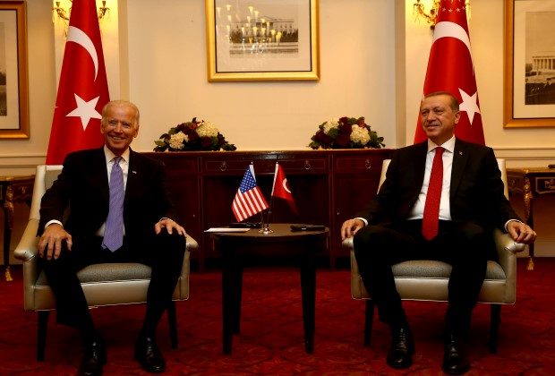 Cumhurbaşkanı Erdoğan, ABD Başkan Yardımcısı Biden ile görüştü