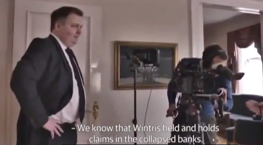 Panama sorusunu duyan İzlanda başbakanı röportajı terk etti