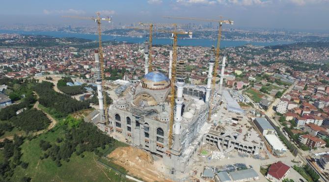 Çamlıca Camii afet anında 100 bin kişiye ev sahipliği yapacak