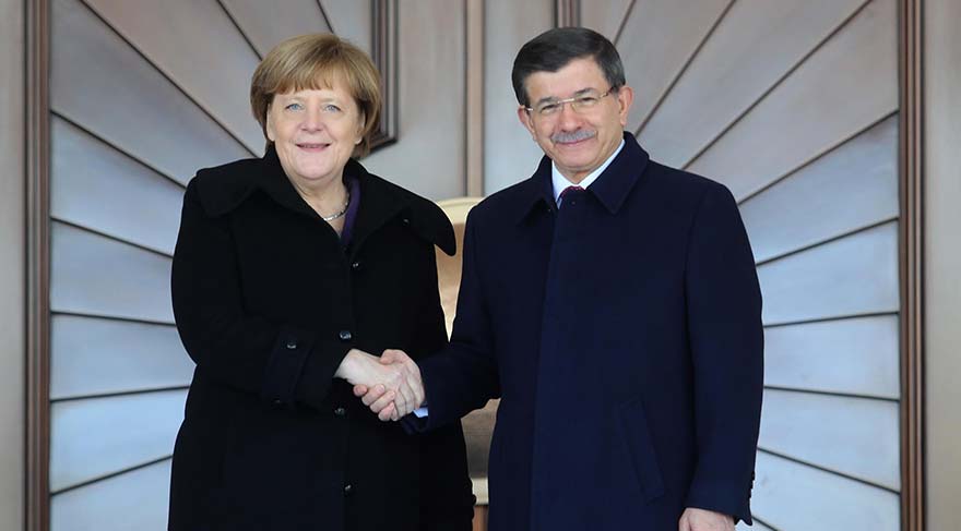 Davutoğlu ve Merkel Gaziantep'te!