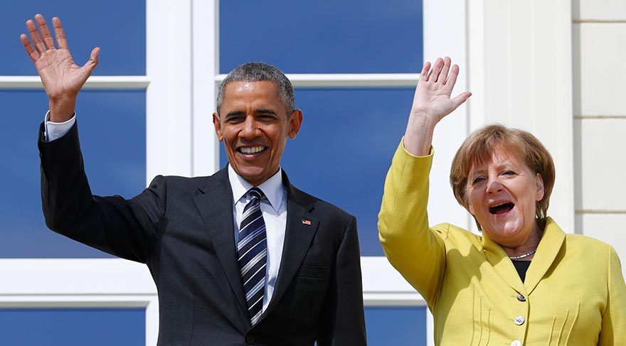 Obama'nın Almanya ziyareti