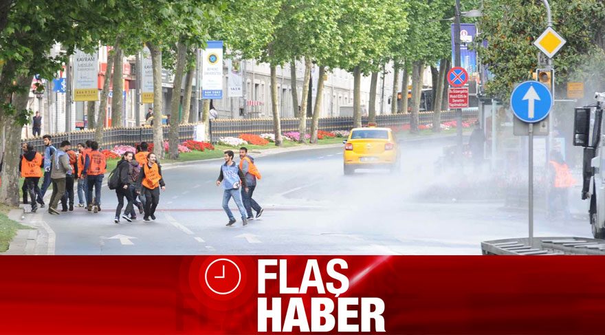 Taksim'de müdahale