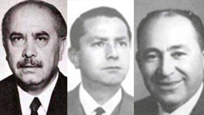 Sadettin Bilgiç (Tıpçı/Adalet Partisi), Turhan Kapanlı (Hukukçu Adalet Partisi), Ahmet İhsan Birincioğlu (Hukukçu/Adalet Partisi)