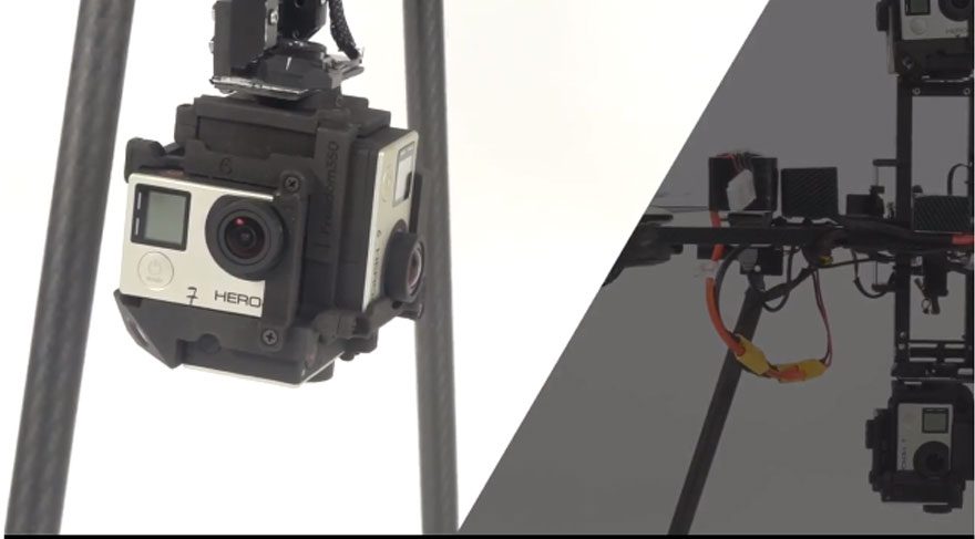 360 derece drone dikkat çekiyor