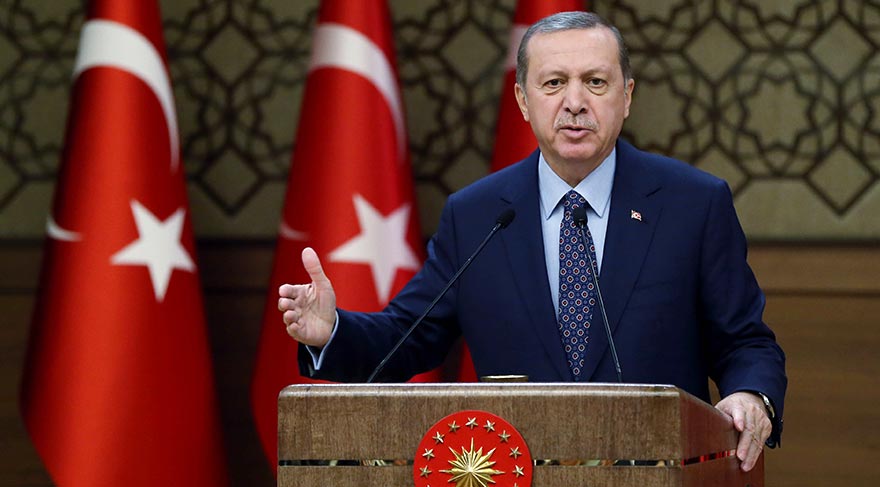 Erdoğan muhtarlar toplantısında konuştu