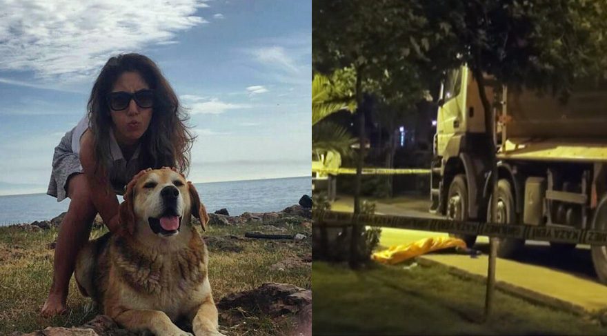 Kadıköy'de hafriyat kamyonu üniversiteli kızı ezdi