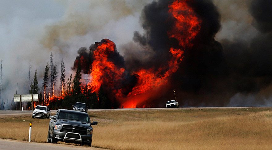 Kanada’daki büyük yangın aylarca sürebilir
