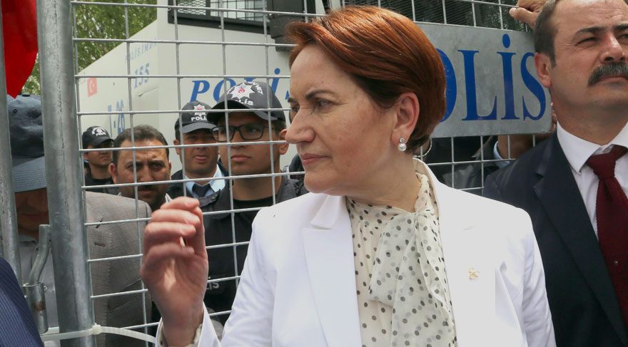 Akşener: Bizim polislere elimiz kalkmaz