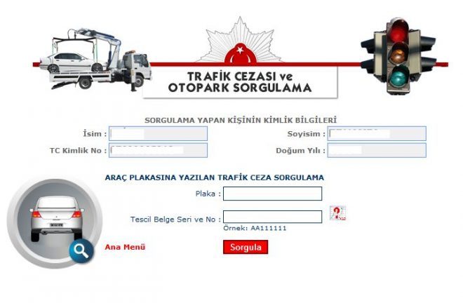 Trafik Cezası Sorgulama