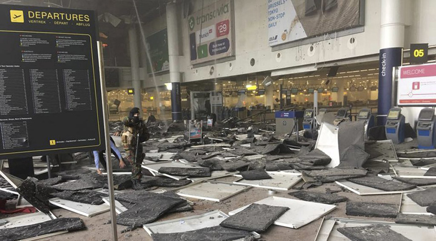 Atatürk Havalimanı patlamaları, Brüksel Zaventem Havalimanı'ndaki terör saldırılarına benziyor