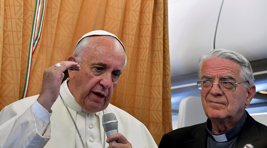 Papa'dan 'soykırım' açıklaması