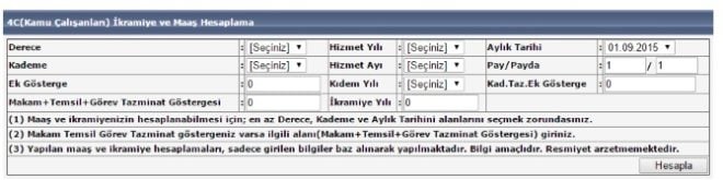4c emeklilik maasi hesaplama