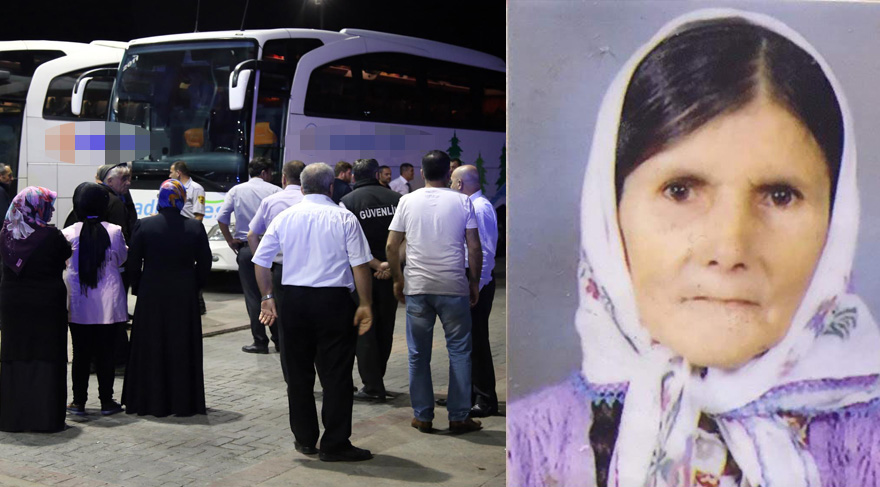 FOTO:DHA - 74 yaşındaki Zeliha Çoban yolculuk yaptığı sırada fenalaşarak yaşamını yitirdi.