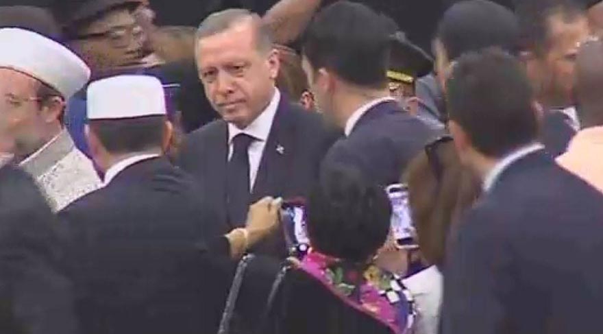 Erdoğan,  Muhammed Ali'nin cenaze namazına katıldı