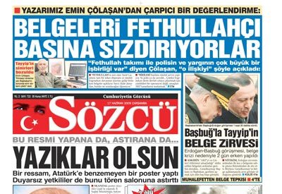 TARİH: 17 HAZİRAN 2009 Yazarımız Emin Çölaşan’ın, yargı ve emniyetteki örgütlenme ikazı dikkate alınmadı.