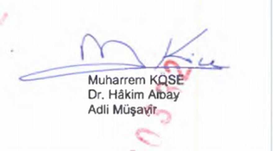 Muharrem Köse hem İstanbul hem de İzmir davalarında vardı. 