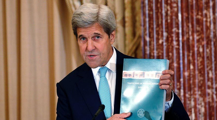 ABD Dışişleri Bakanı Kerry’nin açıkladığı raporda Türkiye için çarpıcı veriler yer alıyor.