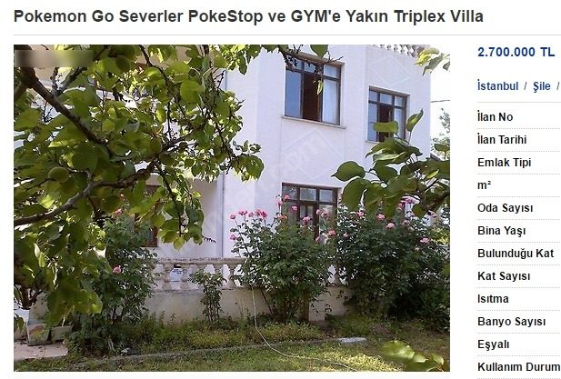 pokemonlu ev ilanı 2