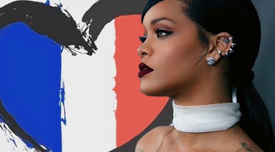 Rihanna'dan Fransa Nice'de yaşanan terör saldırısına tepki