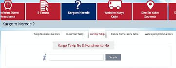 Sürat Kargo Takip