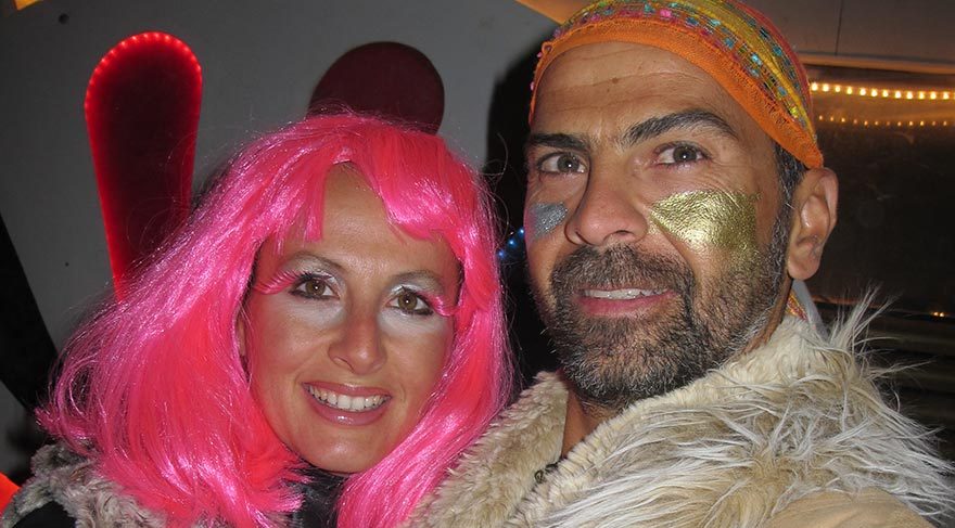 2011’de eşim Mine’yle birlikte gittik Burning Man’e.