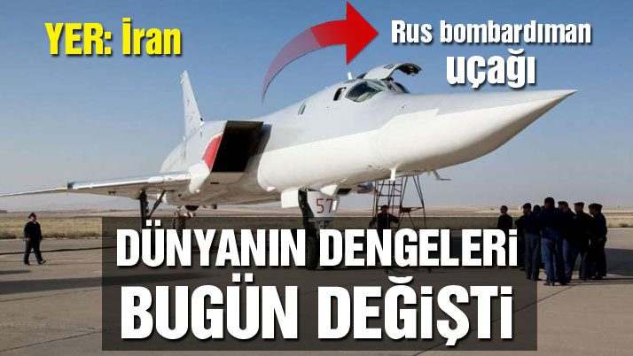 Suriye'de dengeleri değiştirecek adım: Rus savaş uçakları İran'dan kalktı