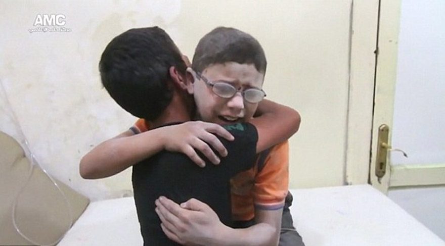 Suriye'den yürek burkan bir fotoğraf daha!