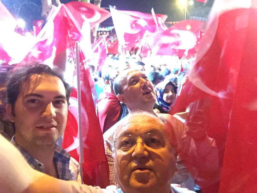 Foto: DHA - Gözaltına alınan Ahmet Küçükbay'ın demokrasi mitinglerine katıldığı ortaya çıktı