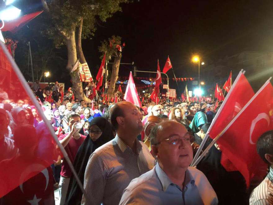 Foto: DHA - Gözaltına alınan Ahmet Küçükbay'ın demokrasi mitinglerine katıldığı ortaya çıktı