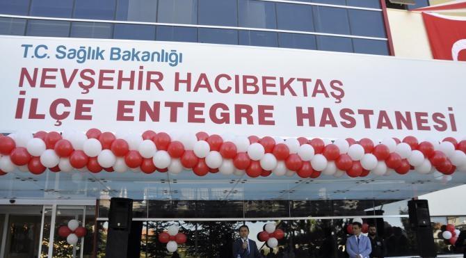 Hacıbektaş’a, &#39;entegre&#39; hastane açıldı